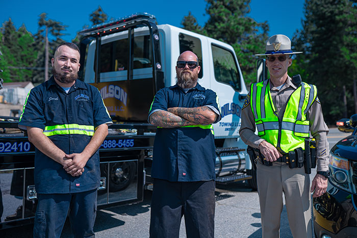 Towing Service San Bernardino Wilson Towing Trusted By Local Law Enforcement